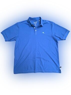 Men’s Tommy Bahama Royal Blue Short Sleeve Polo Size L